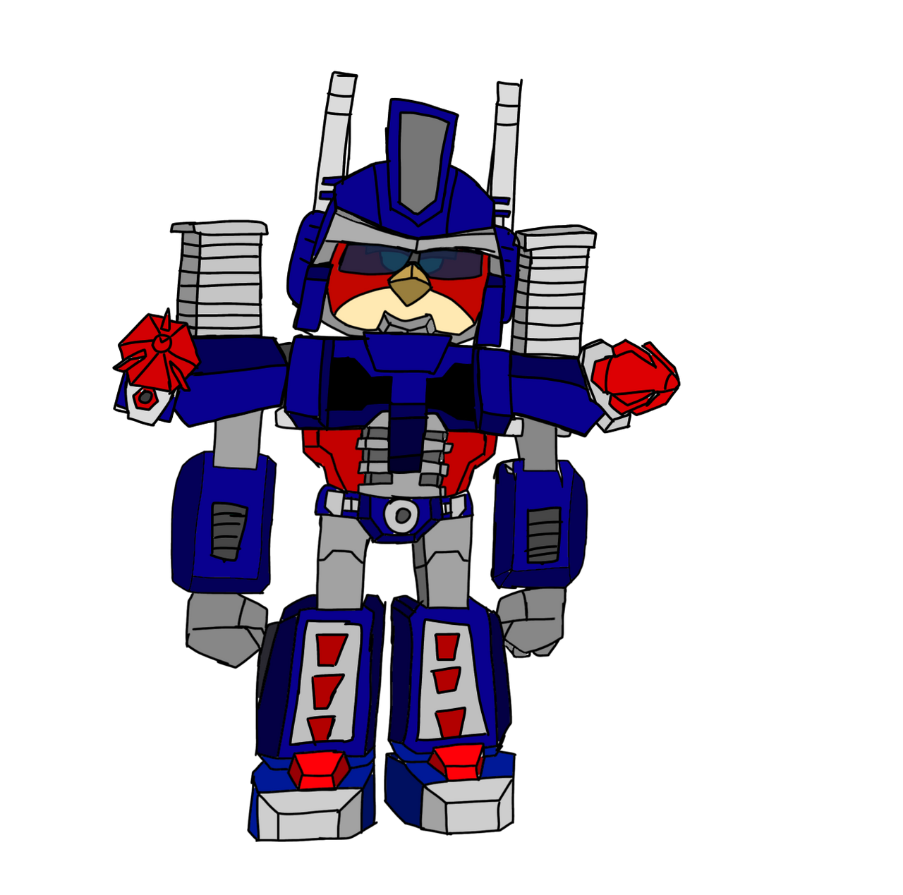 Angry birds ultra Magnus png by dan2344 on DeviantArt