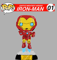 Earths mightiest heroes funko #1 Iron-Man