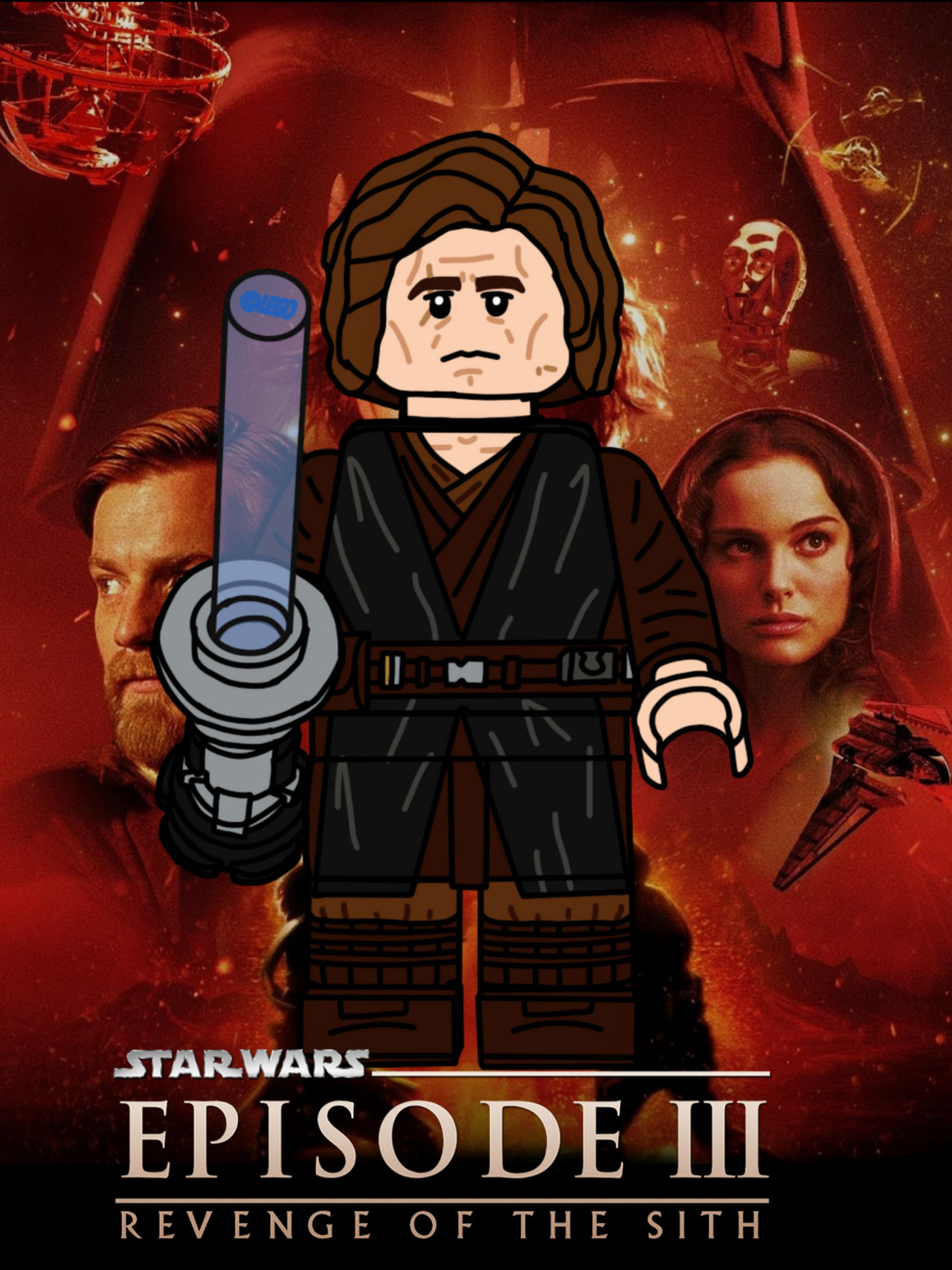 Anakin Rots Custom LEGO ROTS Anakin Skywalker by dan2344 on DeviantArt