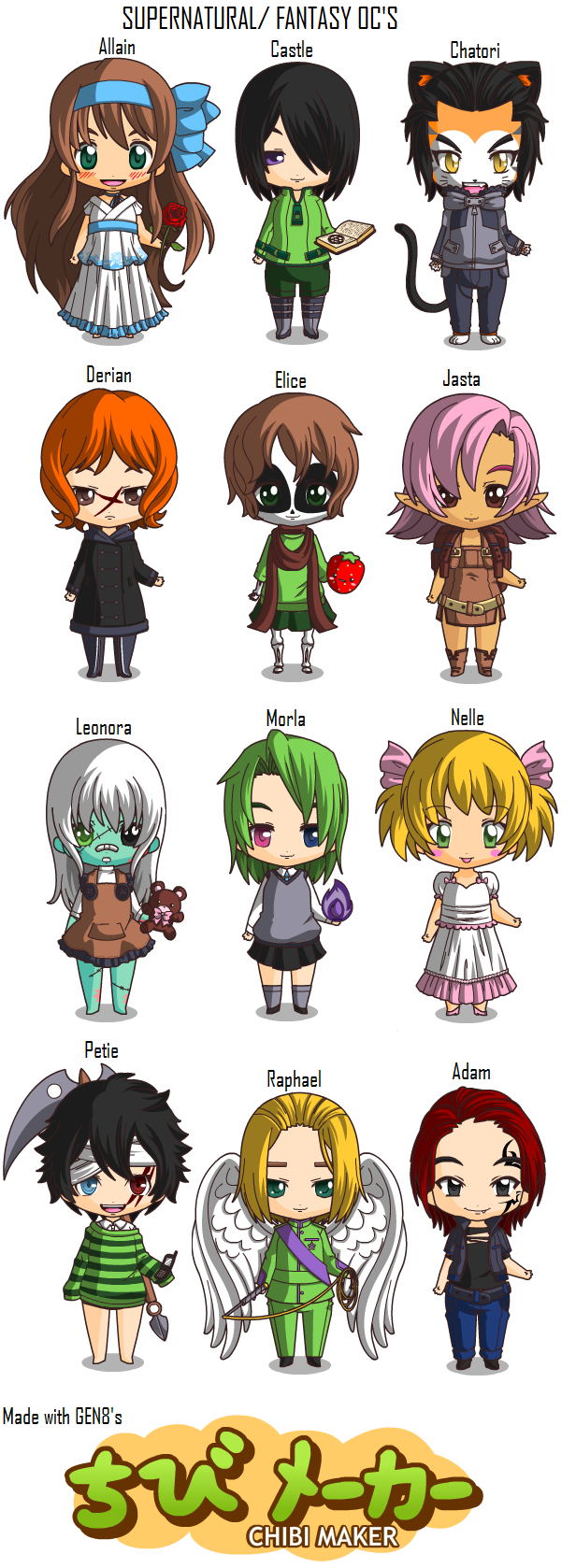 My new OC's (chibi maker)]