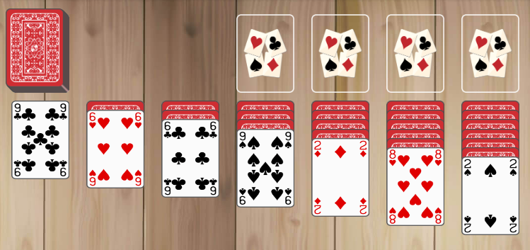 Play Solitaire 3 Cards Klondike Turn Three By Solitairebliss On