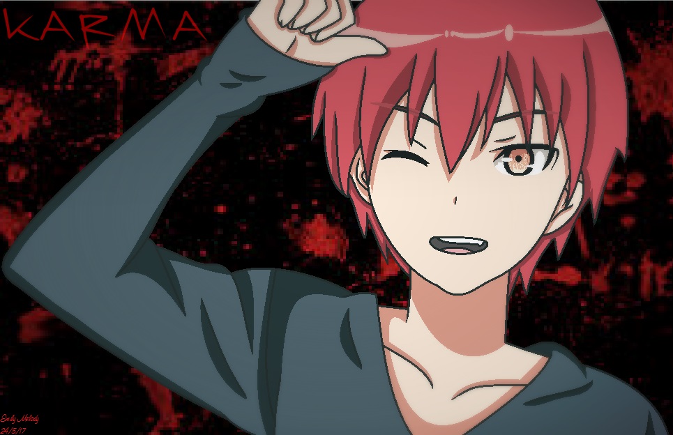 Karma Akabane (Assassination Classroom) by MyLittlePonyLover198 on.