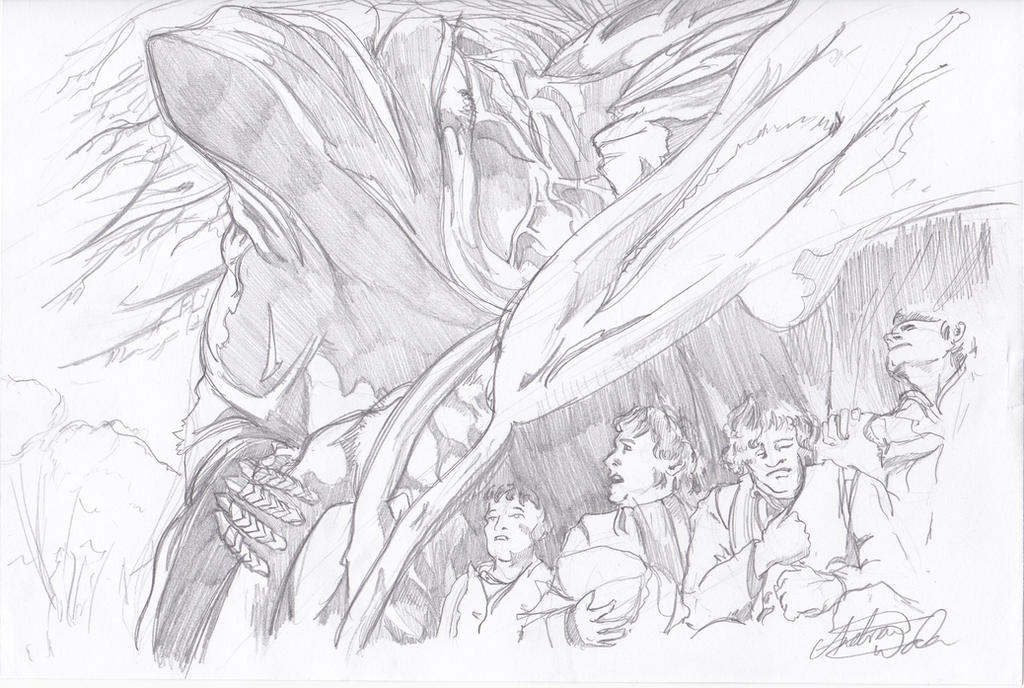 Black Riders Drawing Lotr Black Rider by hansotherwookie on DeviantArt