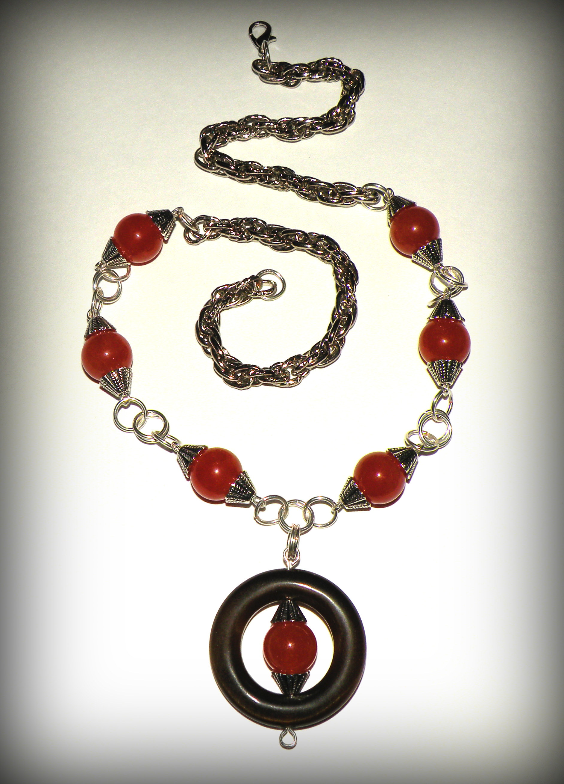 Onyx beads necklace