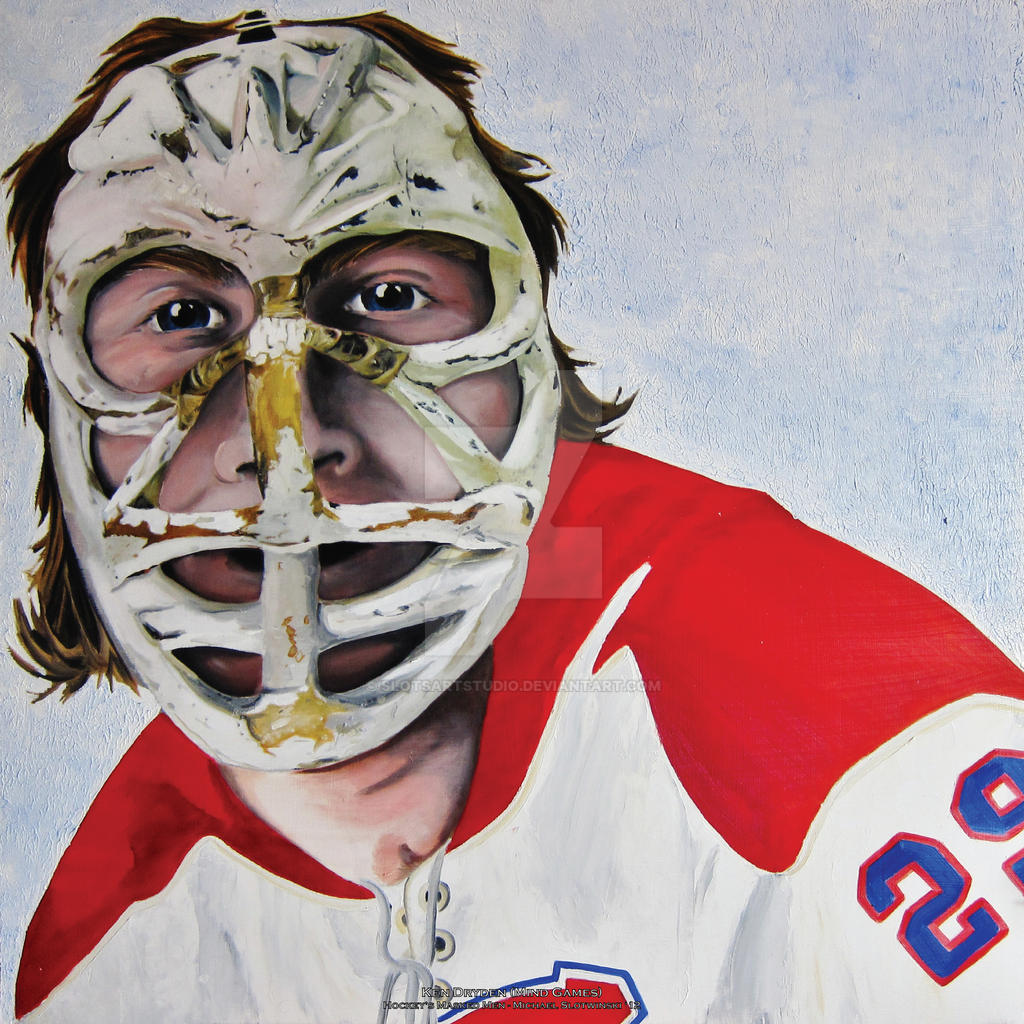 Ever see Ken Dryden play without a mask? : r/hockey