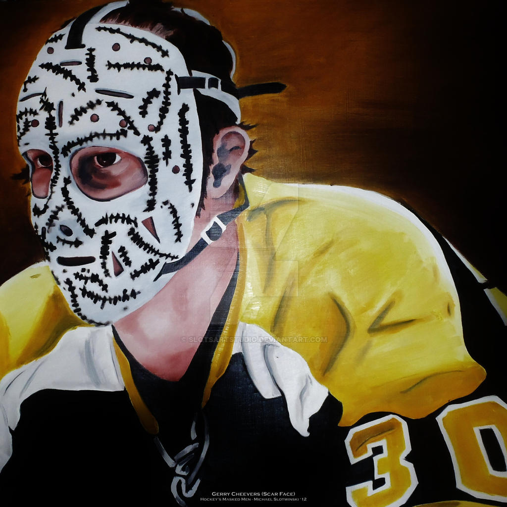 Boston Bruins - Gerry Cheevers and The Mask.