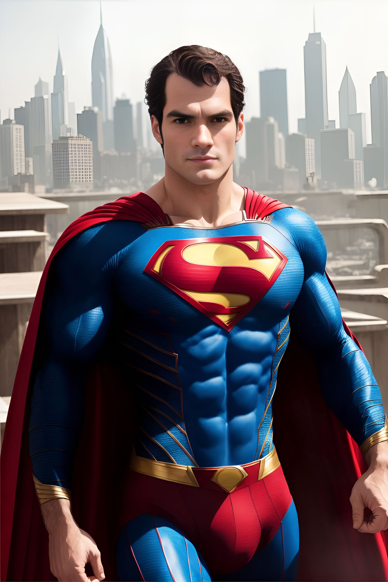 Cavill's Superman (Underwear Over Pants) by CristianoRohling on