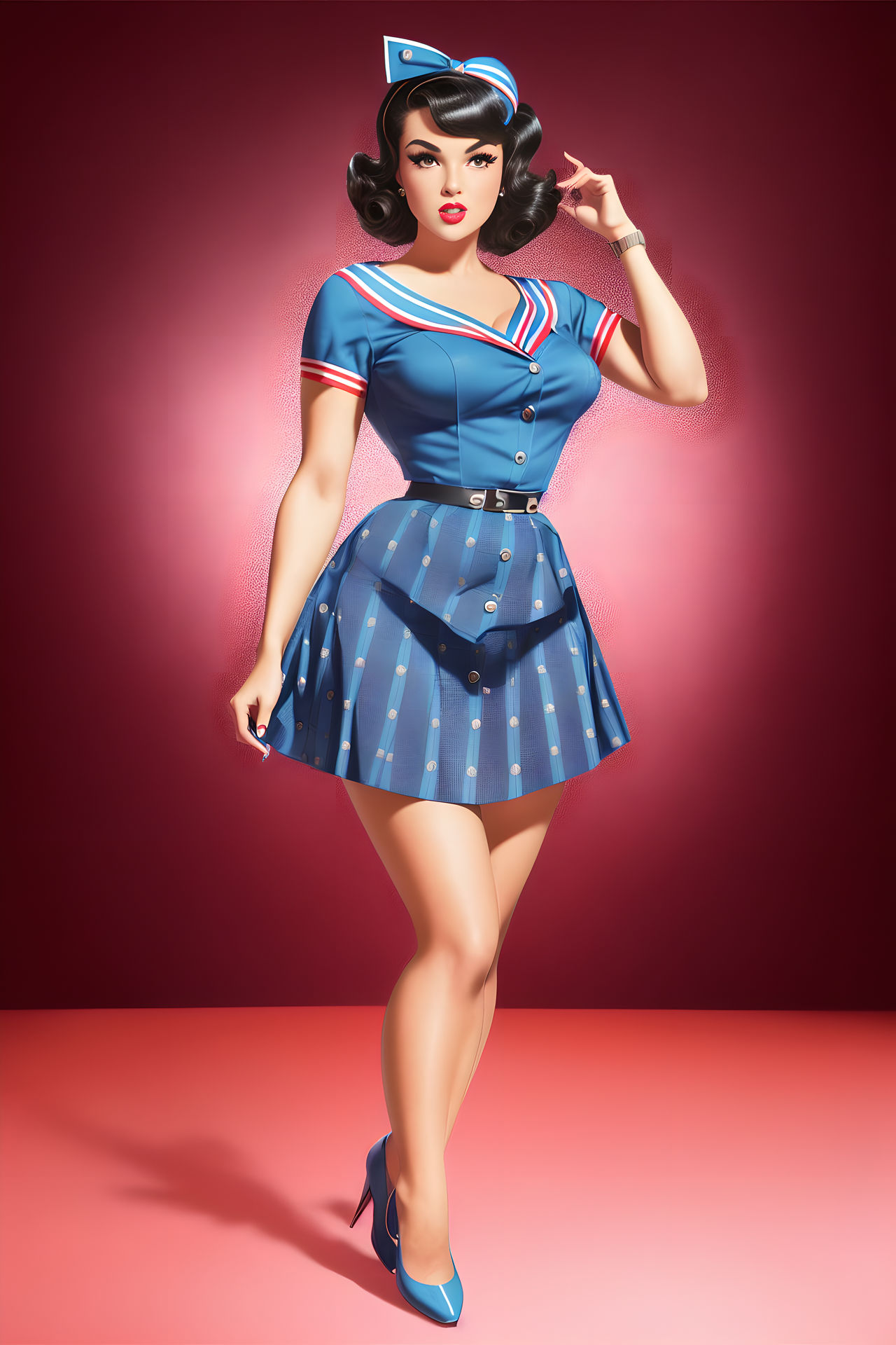 charm of the 50s a tribute to the pin up style by cristianorohling dfrs67o