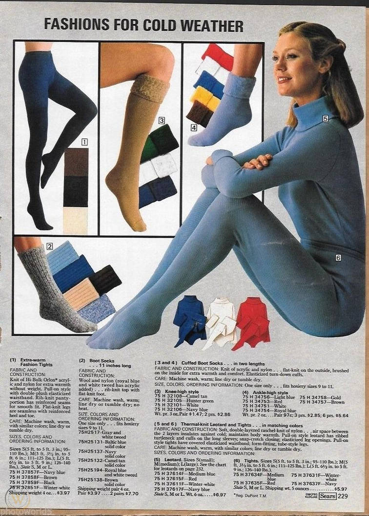 Socks and Tights Sears Catalog by Cammercialman1 on DeviantArt