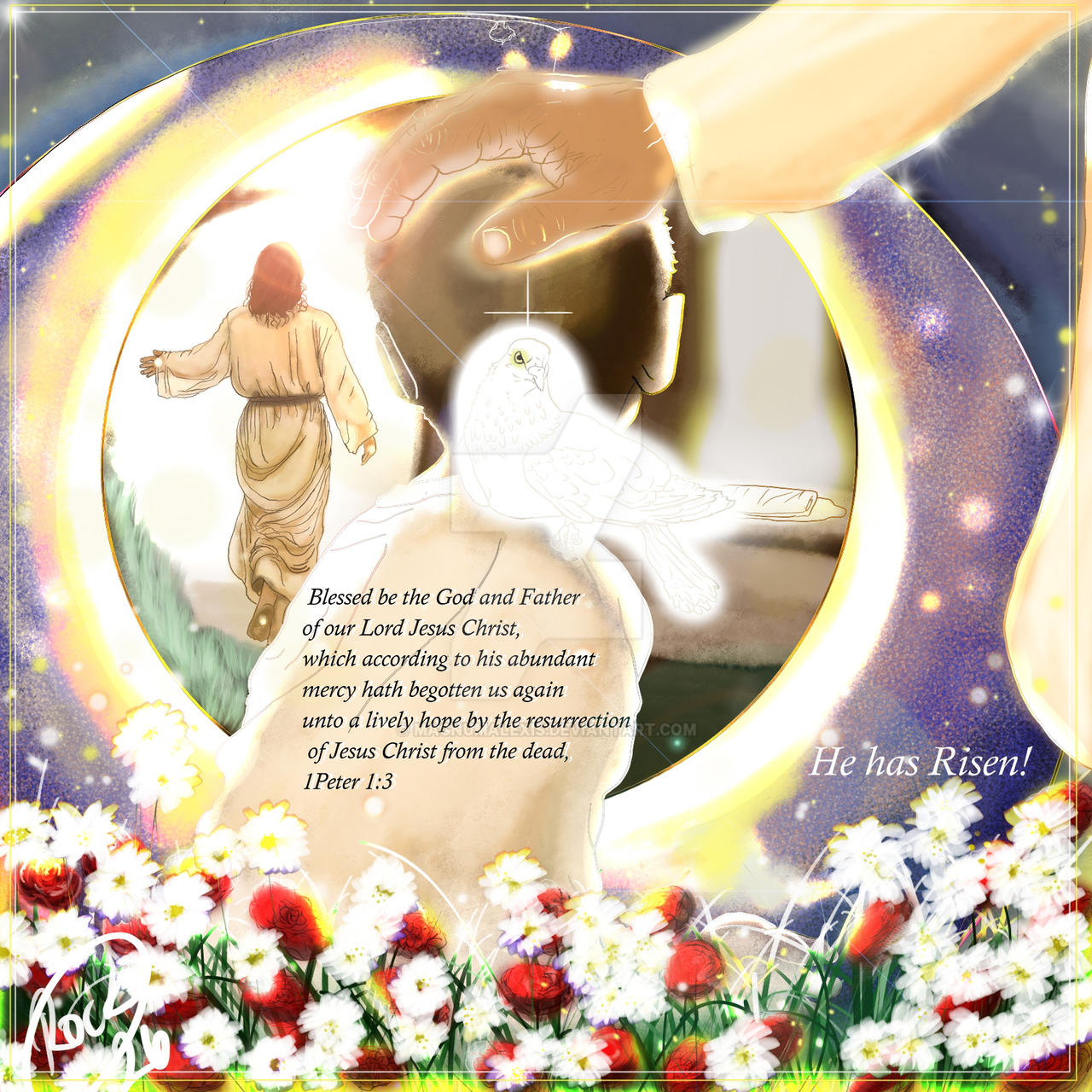 Deviantart Risen Visions of Love-He has Risen by MagnumAlexis on DeviantArt
