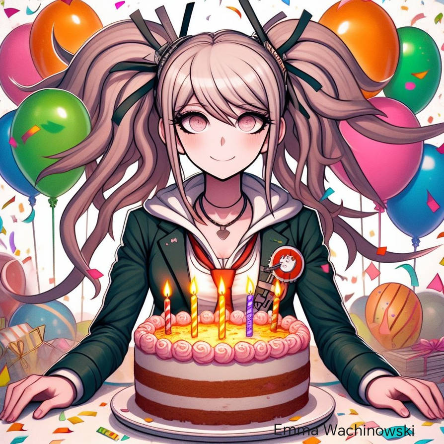 Danganronpa Birthday Cake Enoshima Junko by EmmaWachi on DeviantArt