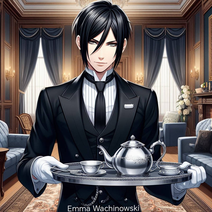 Death Butler Black Butler - Sebastian Michaelis by Emma-Wachi on DeviantArt