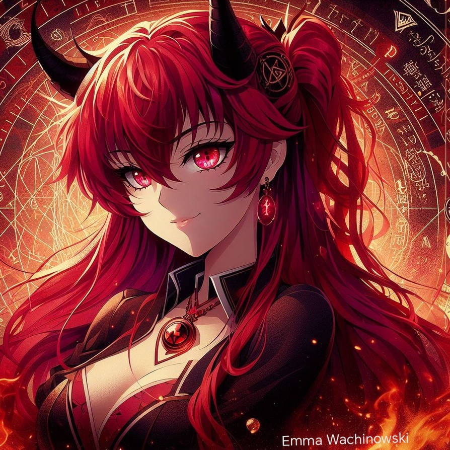 Angry Rias High School DxD - Demon Rias Gremory by Emma-Wachi on DeviantArt