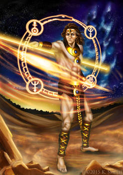 Hermes Magus - Astral Warlock (Desert Version)