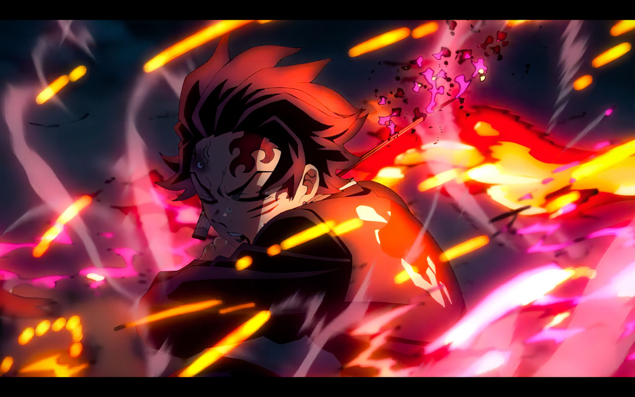 demon slayer 4k wallpaper by VILEX45 on DeviantArt