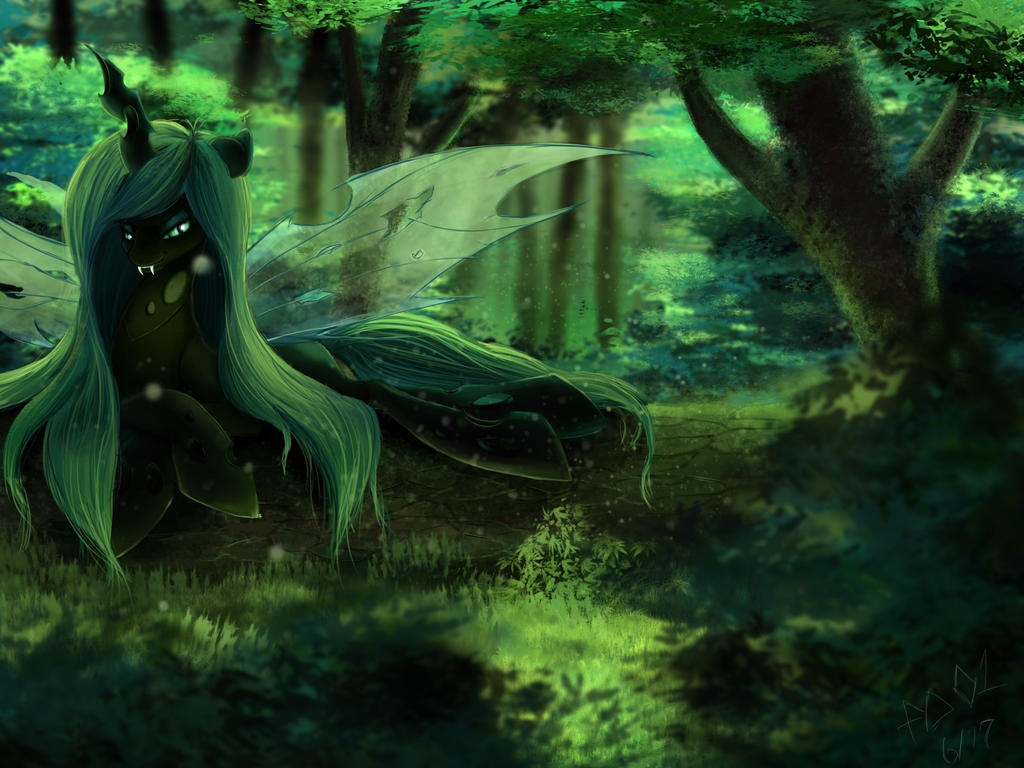 Chrysalis in the Forest