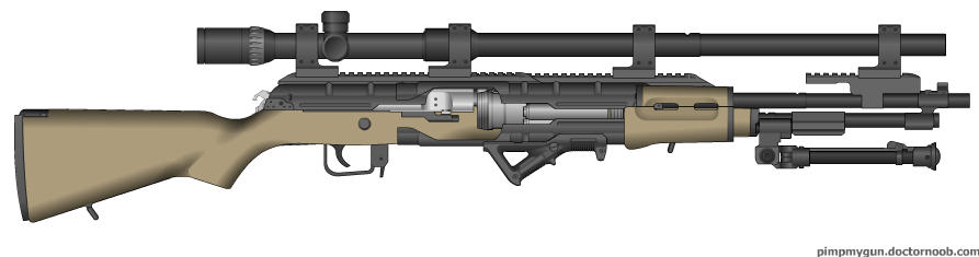 Sr11 Rifle SR-11 by skullmaker66 on DeviantArt