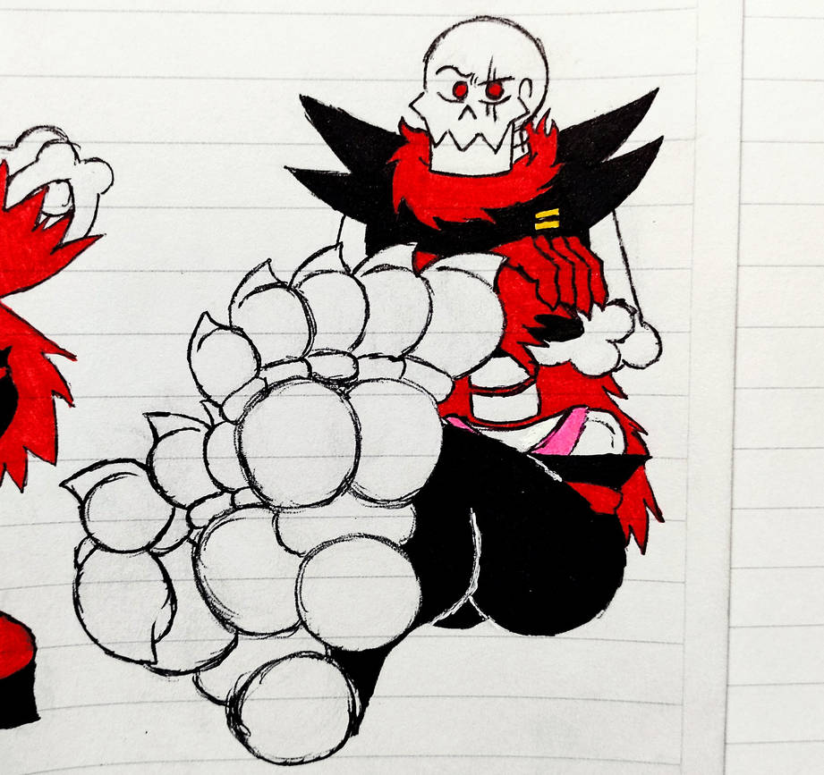 Bootless Ben Bootless Fell! Papyrus by MonkeyCat9 on DeviantArt