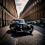 1950 BMW that is black in berlin germany 