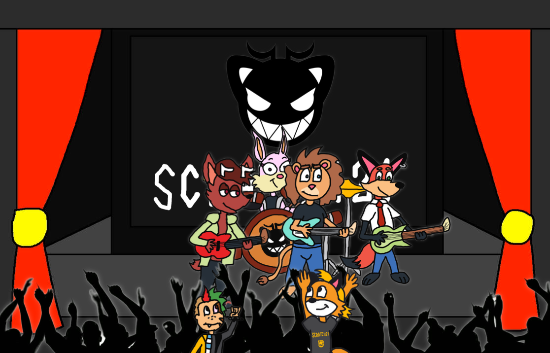 Scratch21 Split Kit and Skylar at a Scratch21 concert by AgentZero1982 on DeviantArt