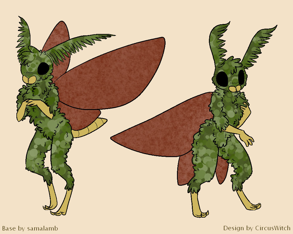 Anthro Moth Base by samalamb-bases on DeviantArt
