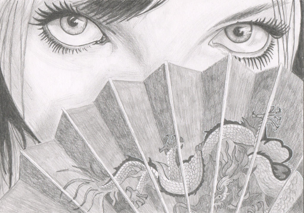 Hand fan by Dgeyme on DeviantArt