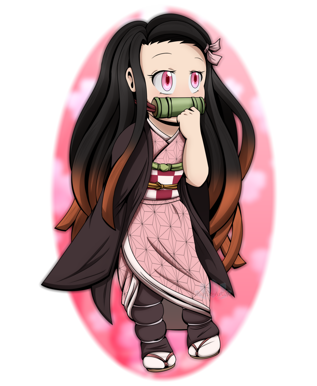 Demon Slayer Kny Nezuko Chan Chibi By Huffie Artist On Deviantart Demon Slayer Kny Nezuko Chan Chibi By Huffie Artist On Deviantart