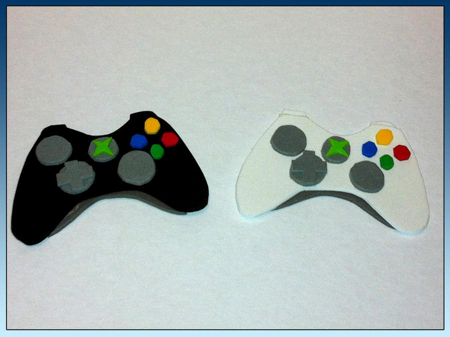 Foam Rage Controller Box Foam - Xbox Controllers by MercuryArtes on DeviantArt