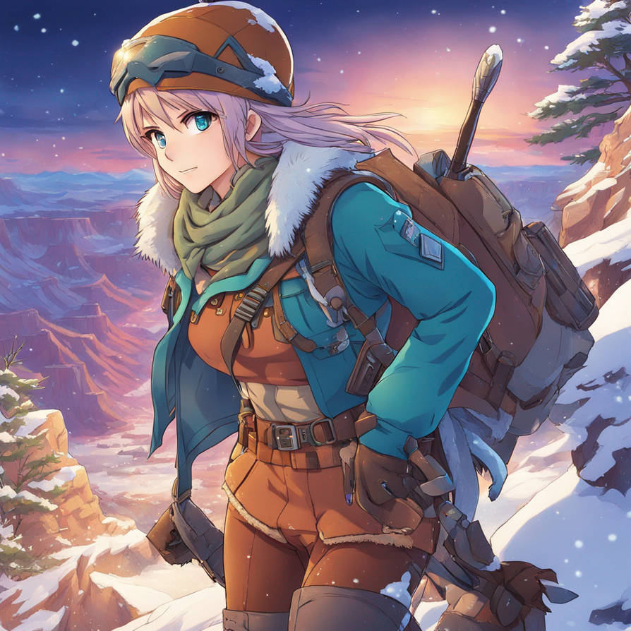 Grand Canyon Winter Female Ranger by AmongTheFirst on DeviantArt