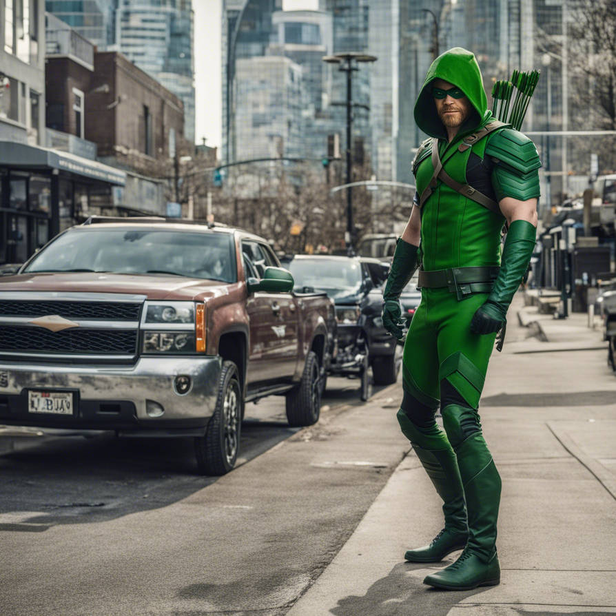 Restrained Green Arrow 3 by maledollmaker2024 on DeviantArt