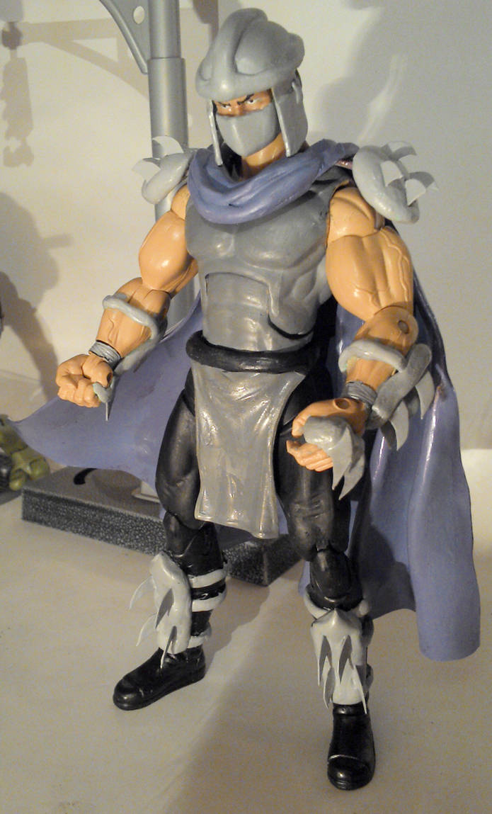 shredder tmnt custom figure 2 by DIGITALWIDERESOURCE on DeviantArt