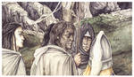 'Grim was his face...' by peet