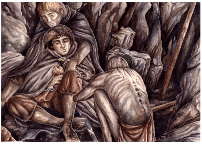 The Stairs of Cirith Ungol by peet