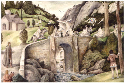 Turin's first sight of the Eldar
