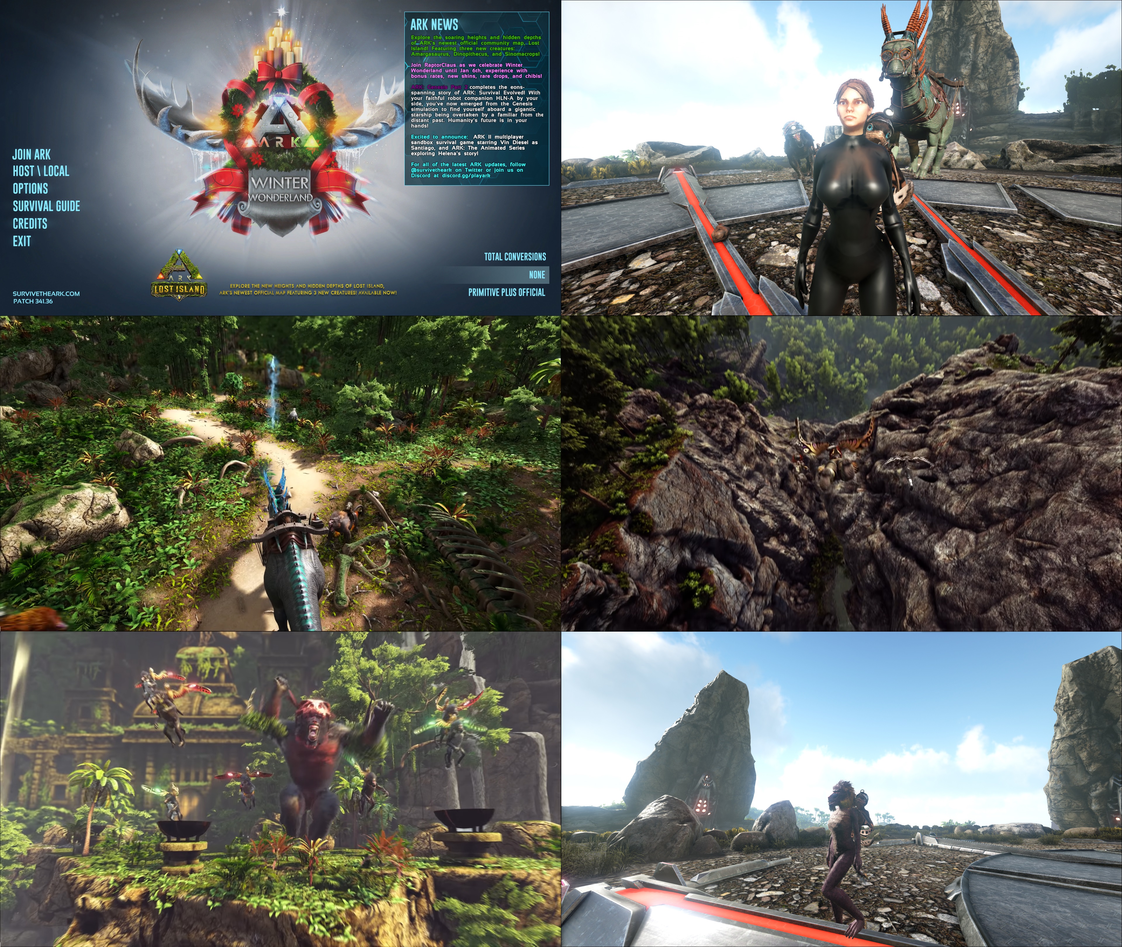 New ARK: Survival Evolved Lost Island DLC is a Blend of All