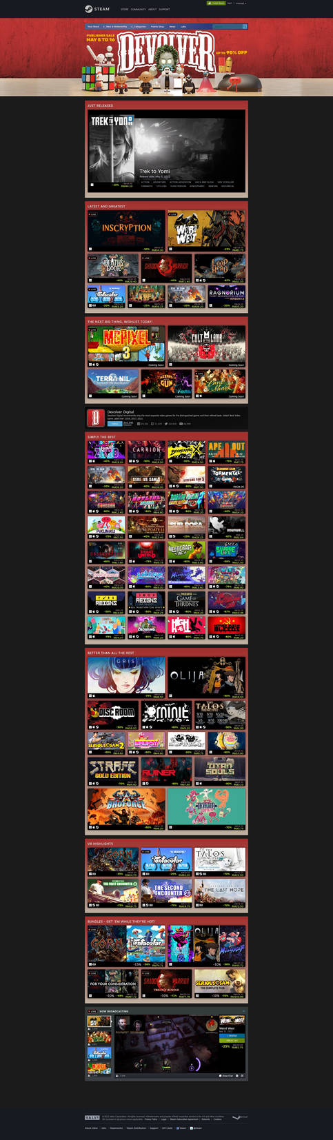 STEAM 2022 Devolver Digital Publisher Weekend by 6500NYA on DeviantArt