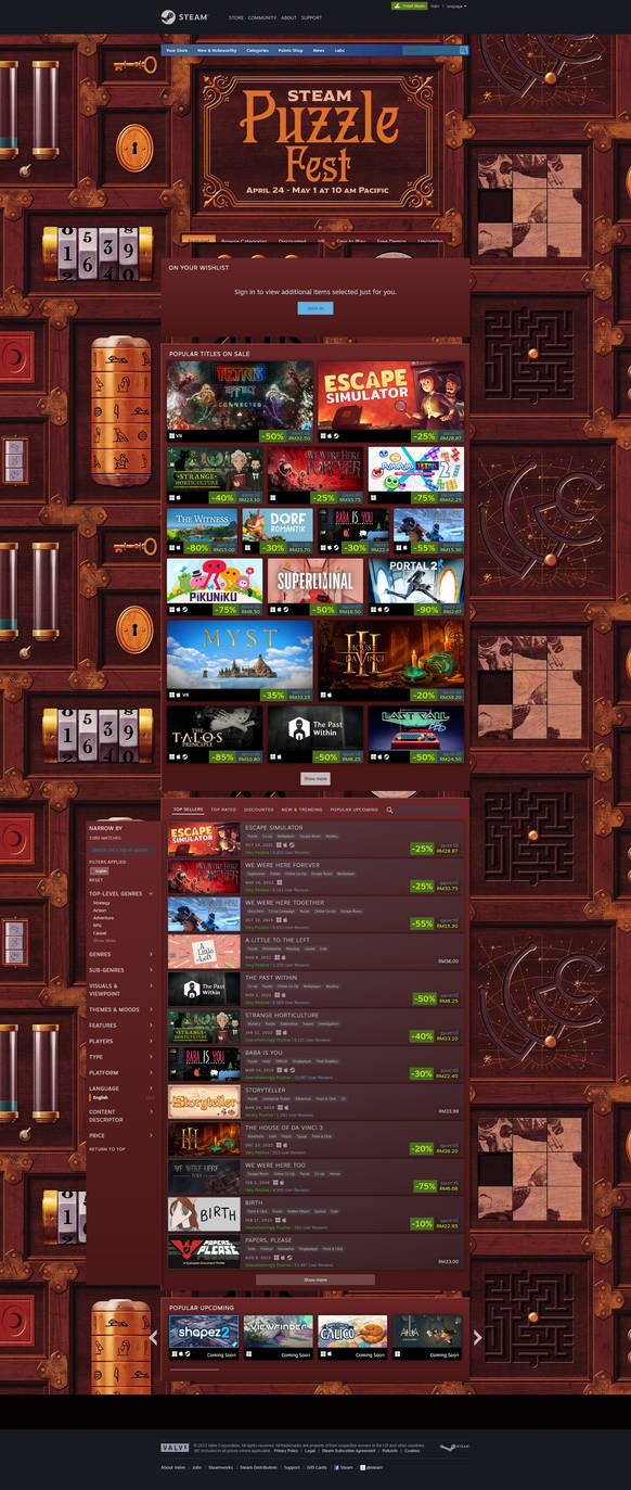 Steam Visual Novel Fest 2023 Community Items (App 2540780) · SteamDB