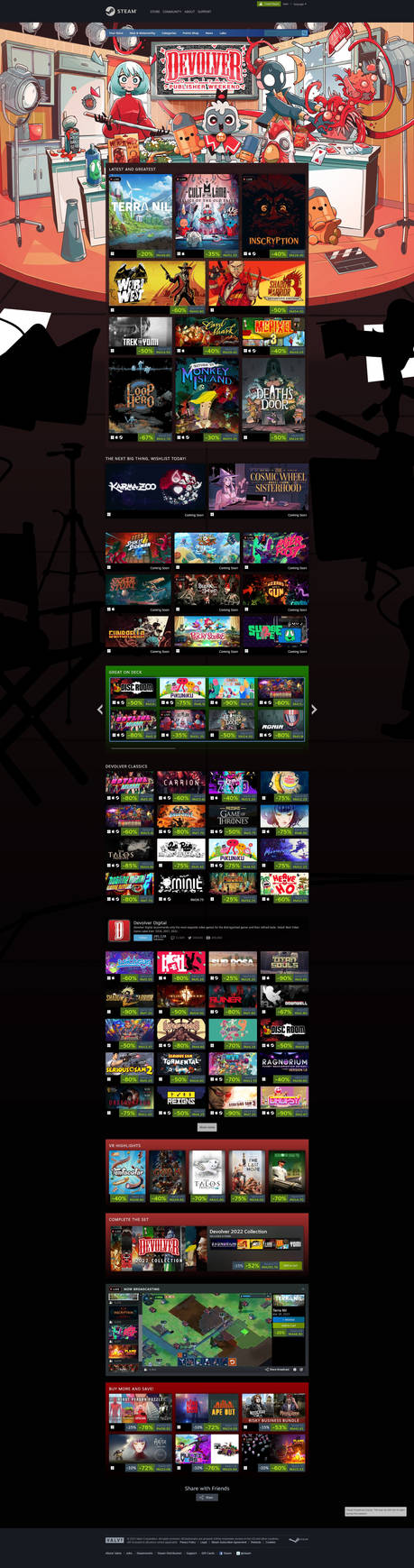 STEAM 2023 Devolver Digital Publisher Sale by 6500NYA on DeviantArt