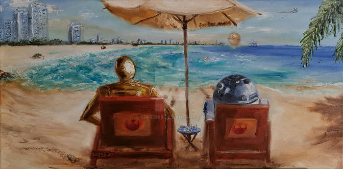 The Droids on the Beach