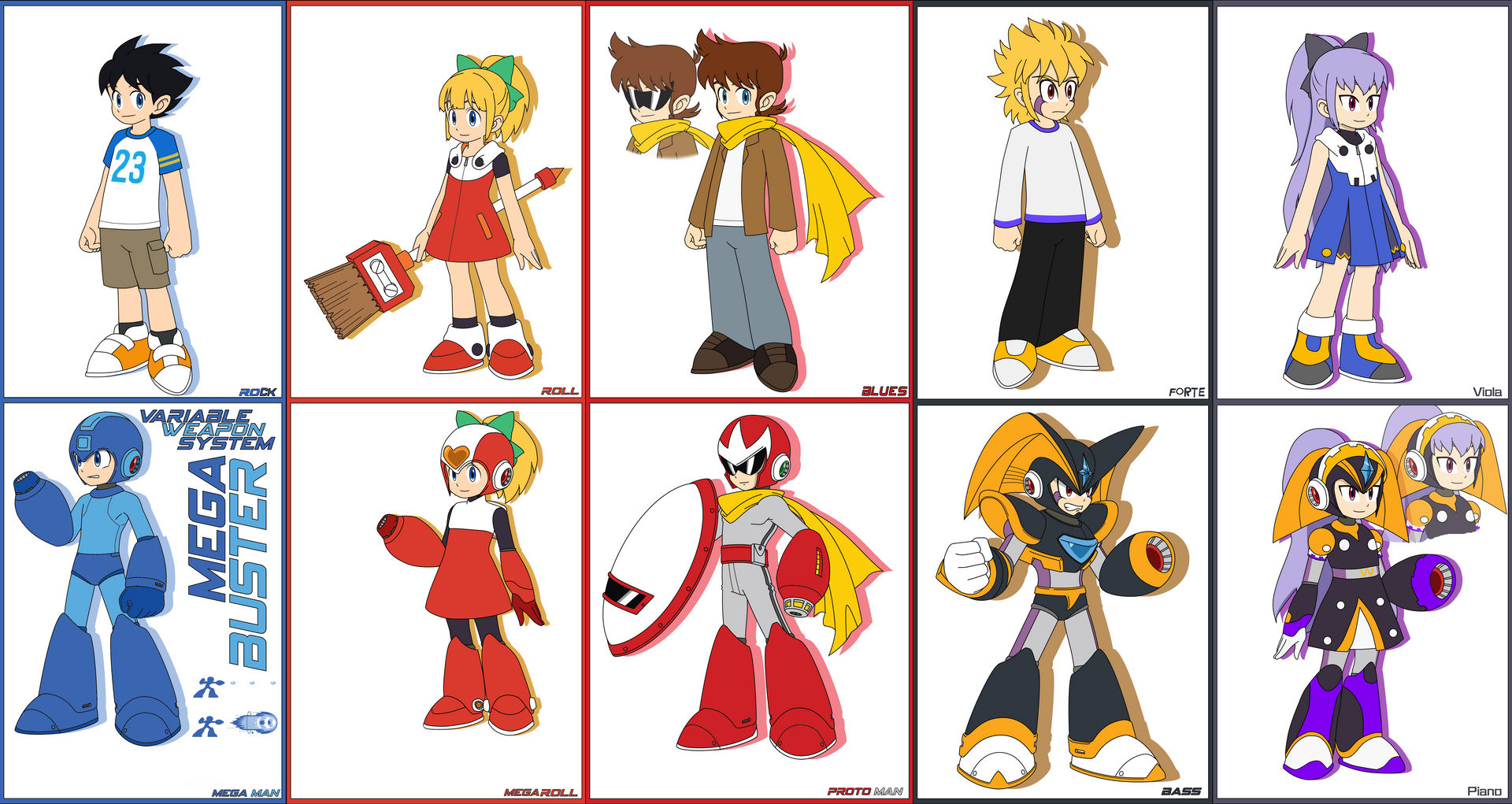 Megaman Art Style 2026 By Bryanzerou On DeviantArt kikuri-hiroi-bocchi-the-rock