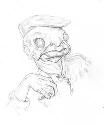 Innsmouth resident from Lovecraft's story