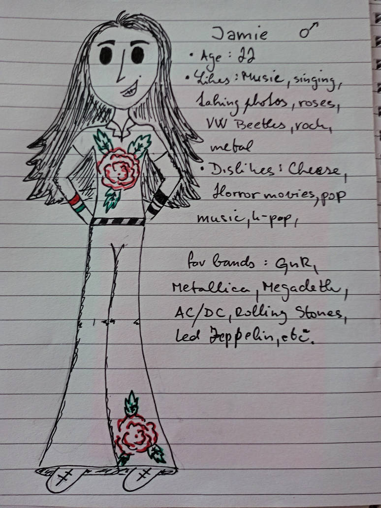 Jamie (oc) by SandyDeacon on DeviantArt