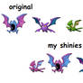 Shiny Zubat Line Edit