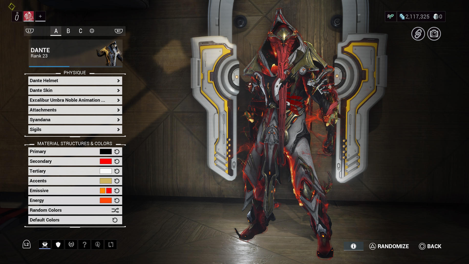 Warframe my default Dante fashion by cybertech02 on DeviantArt