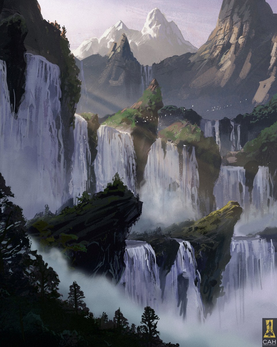 Mountain Waterfalls