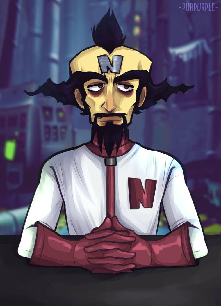 Neo Cortex Humans Dr. Neo Cortex by PurrrPurple on DeviantArt
