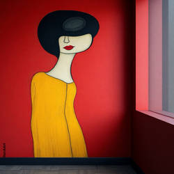 THE GIRL AT THE WINDOW