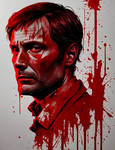 Hannibal Lecter Painted in Blood 1 by alternative-rox