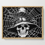 Skull Witch Spider Web Food Tray Serving Tray