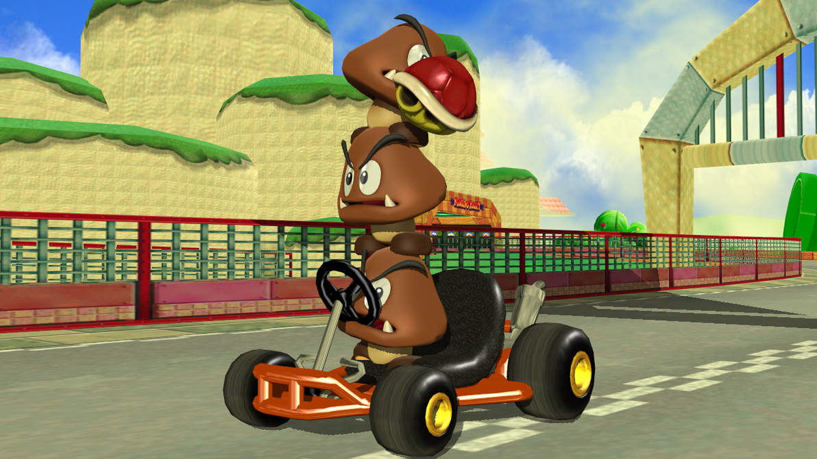 Goomba Rideable Goomba Kart by Pksmashbros on DeviantArt